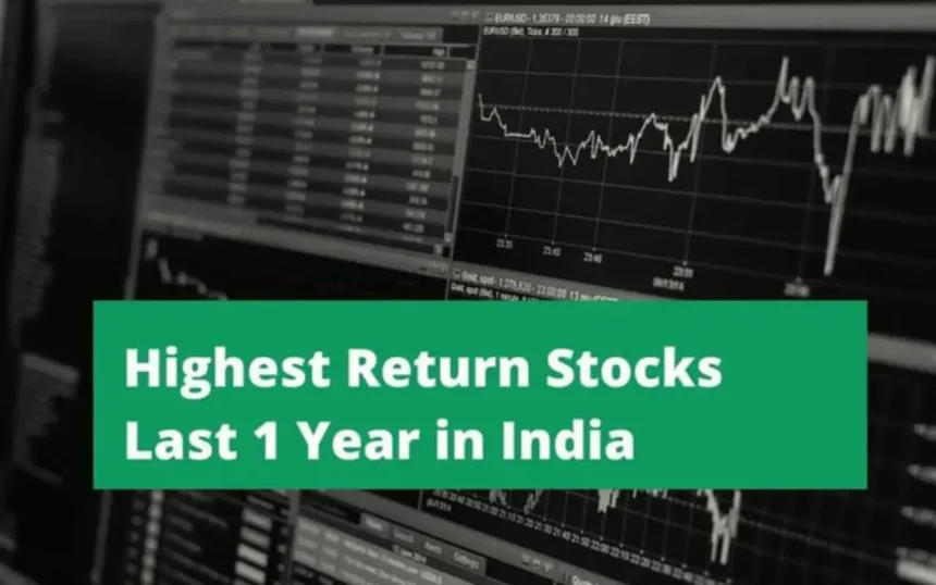 Highest Returning Stocks in india