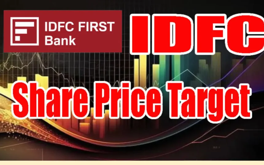 IDFC first bank share price target 2024